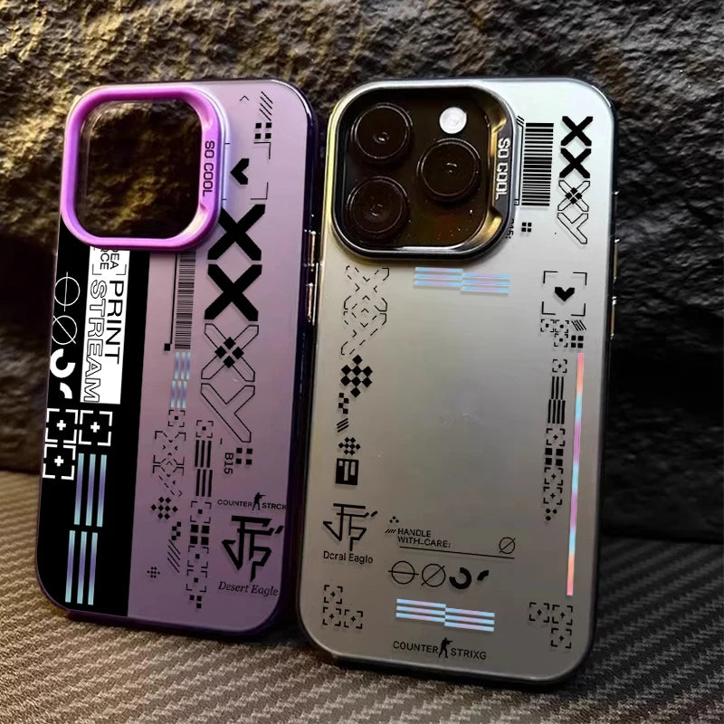 GSGO Game Plating PC Phone Case for Xiaomi Redmi Note 14 13 12 11 10 9 8 Pro Plus 14S 12S 11S 10S 9S Redmi 14C 14R 13C 12C 11A - Imagen 2