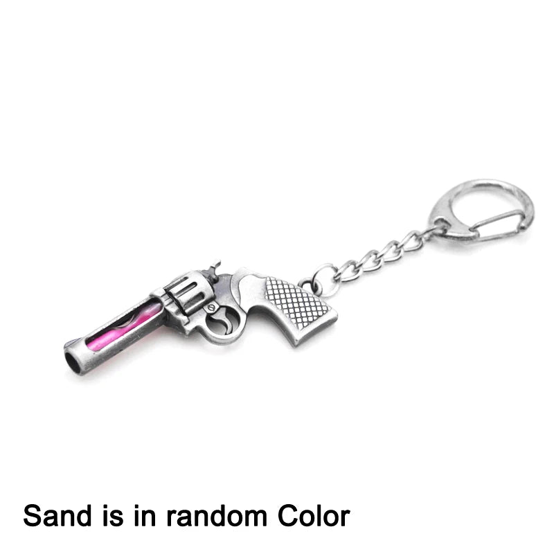 Novelty CS GO Gun AK47 Keychain Men Trinket Counter Strike Awp Rifle Sniper Saber Men's Key Chain Jewelry Souvenirs Party Gift - Imagen 10