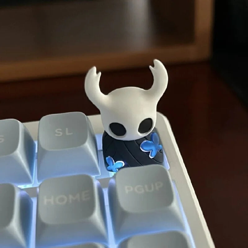 Light Transparent Keycaps Esc R4 The Hollow Knight Gaming Peripherals Single Customized Kawaii Resin The Hollow Knight Keycaps - Imagen 5