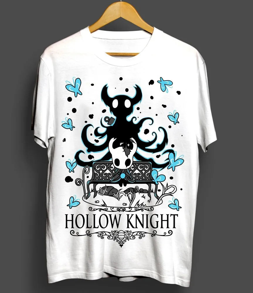 Unisex Hollow Knight Gaming T-Shirt Indie Girl Top Best Gifts Shirt All size - Imagen 3