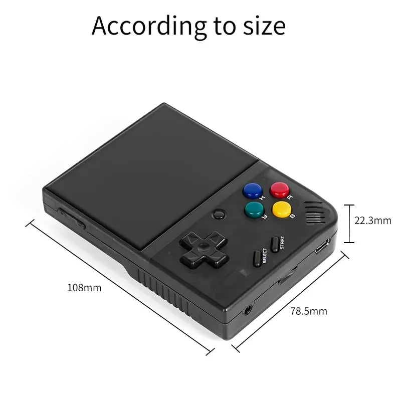 MIYOO Mini Plus Portable Retro Handheld Game Console V2 Mini+ 3.5Inch IPS Screen built-in wifi Video Game Console Linux System - Imagen 3