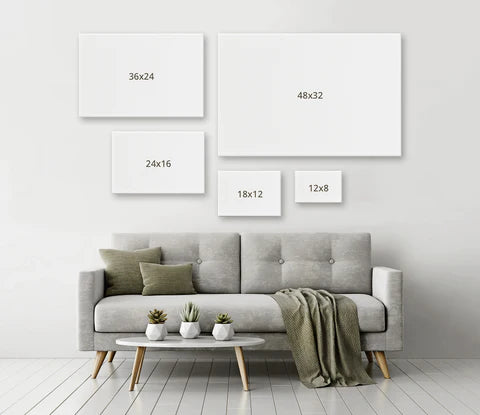 Landscape canvas sizes