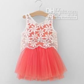 baby dress with lace