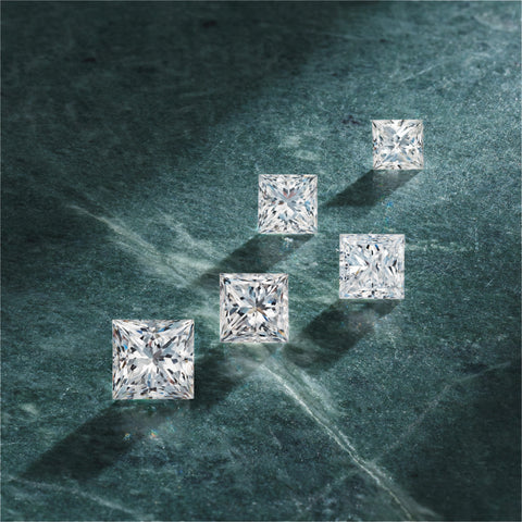 Diamonds, Variety of Styles, Ethically Sourced, Lab-Grown Diamonds, Square