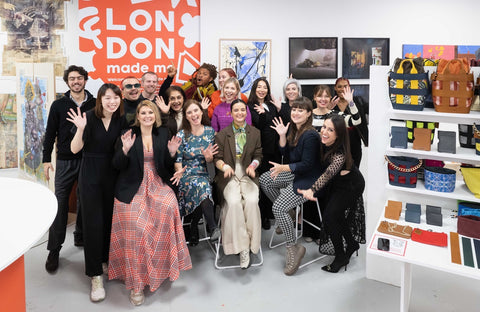 The London Made Me cohort 2022 including Bea Jareno, founder and CEO of Bea Jareno Jewellery