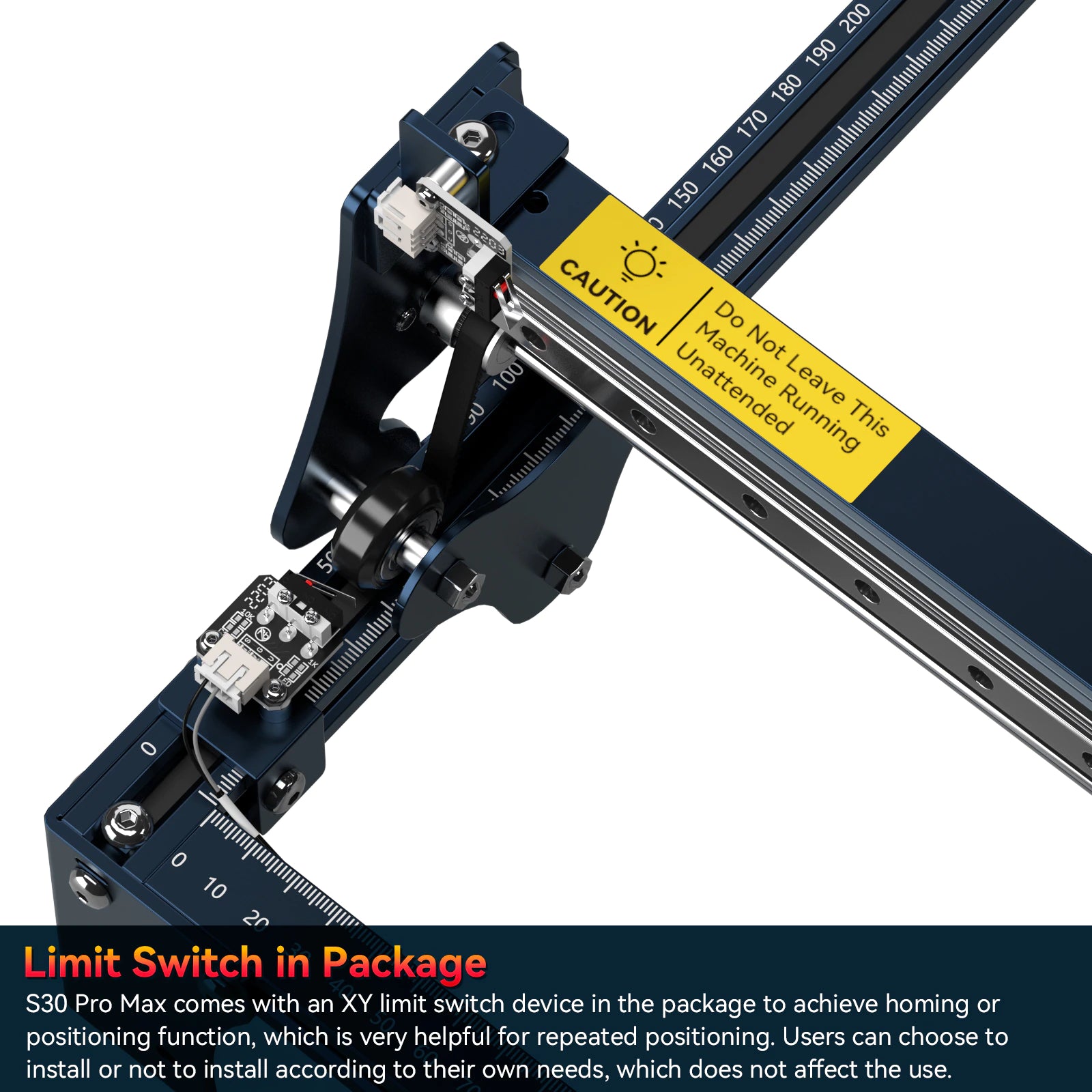 SCULPFUN S30 PRO MAX 20W Laser Engraver w/ Air Assist Kit Replaceable Lens  G3C0