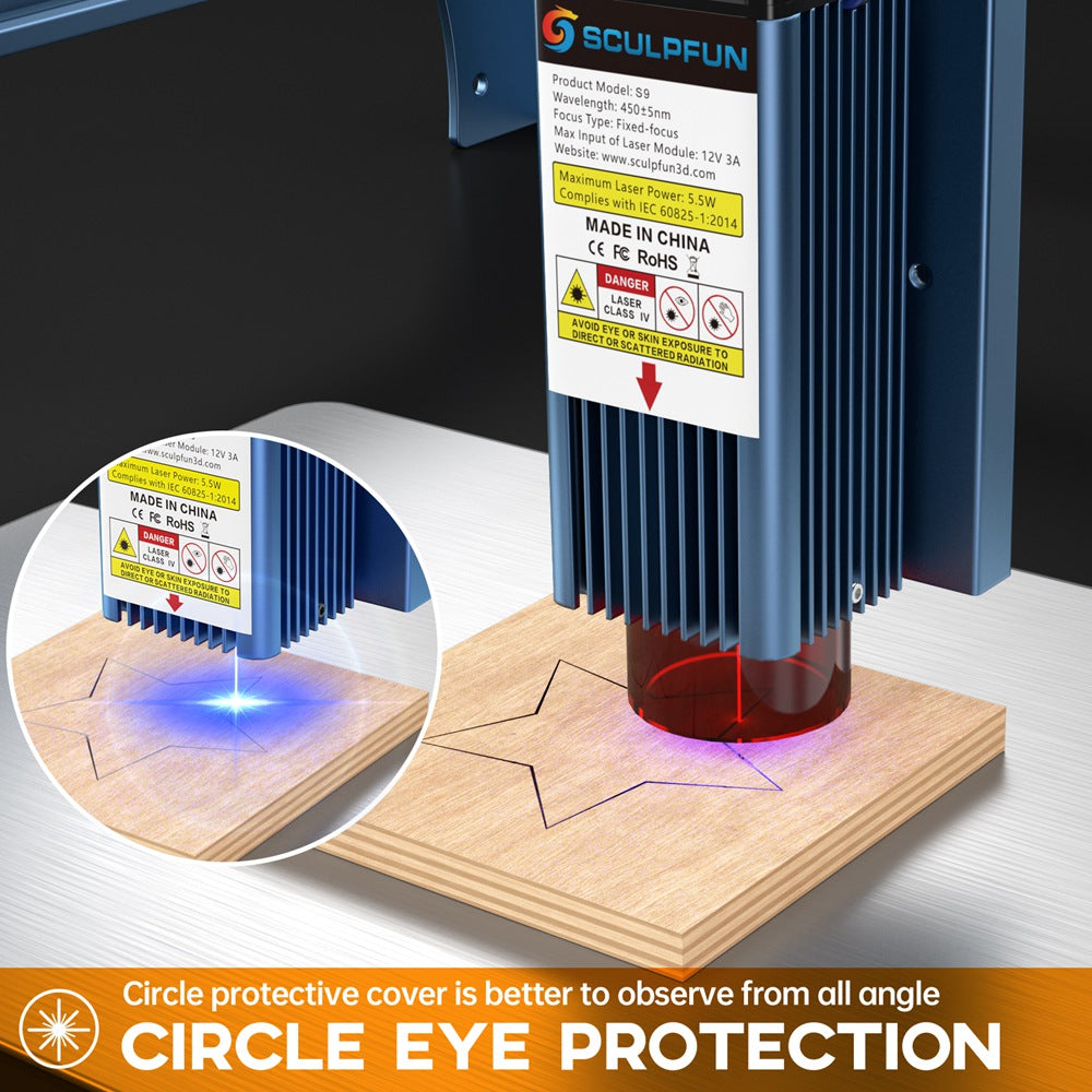 sculpfun s9 laser module for sculpfun s9