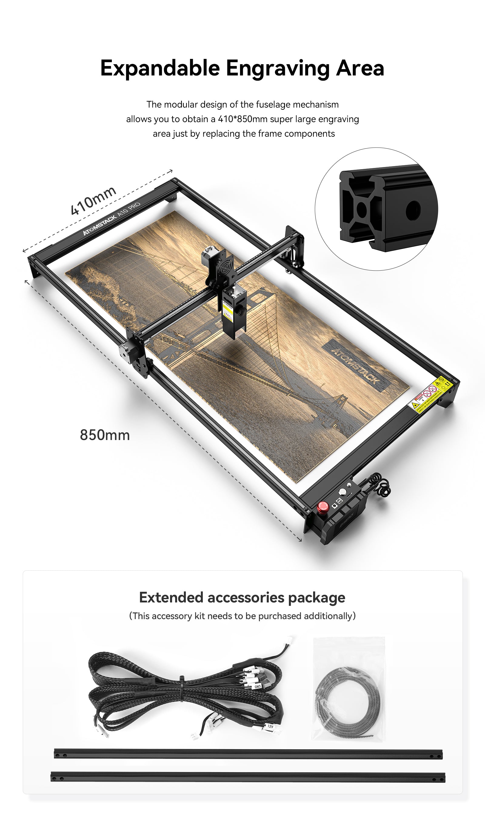 AtomStack A10 Pro Laser Engraver