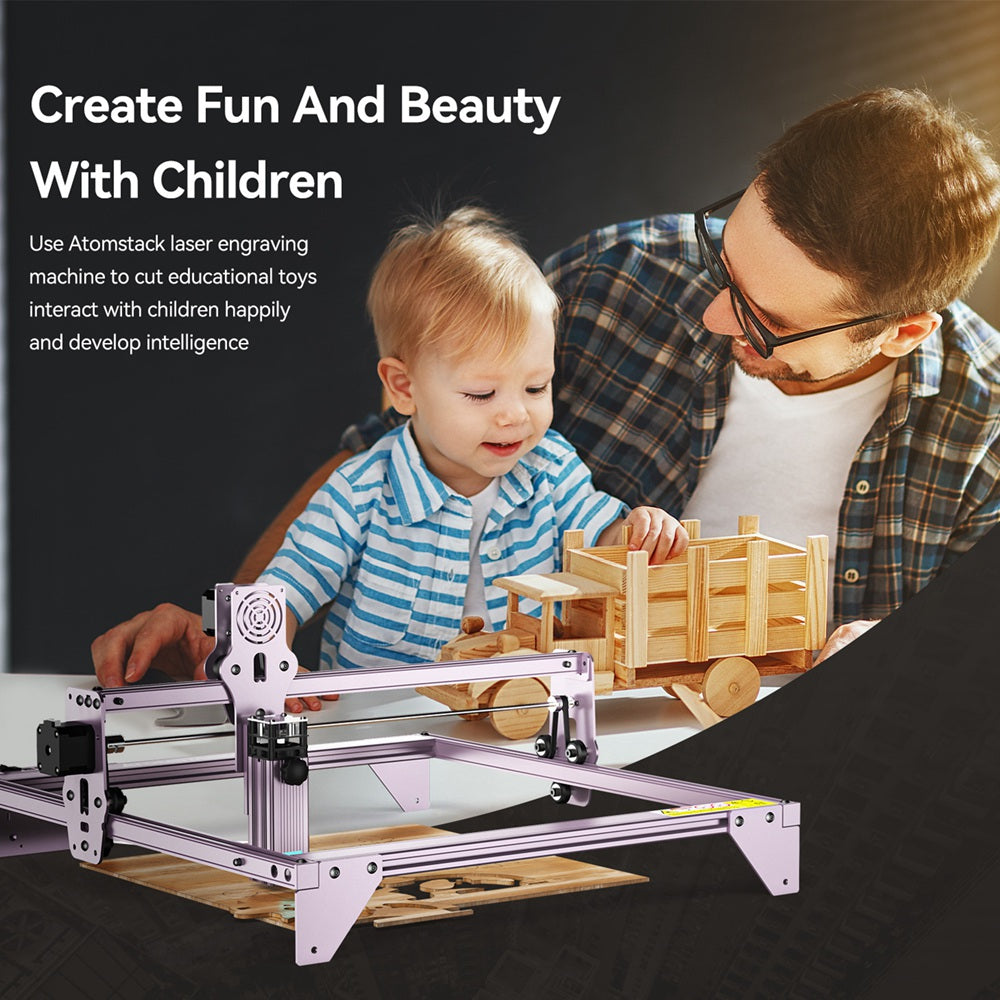 ATOMSTACK A5 PRO+ Upgrade Atomstack Laser Engraving Machine With Ultra Fine  Laser Aver And Eye Protection For Desktop DIY Wood Cutting From  Greatercold, $480.38