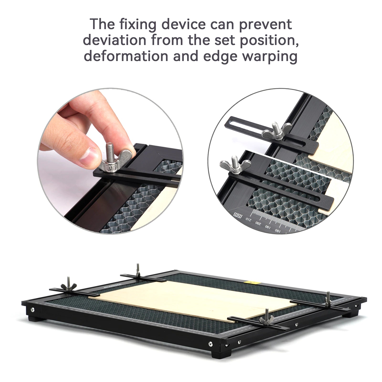 f1 laser honeycomb worktable with fixtures