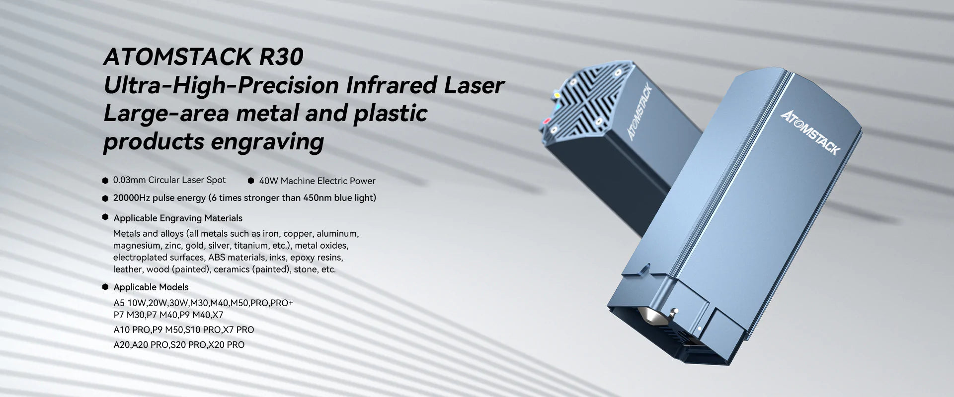Atomstack R30 Infrared Laser Module