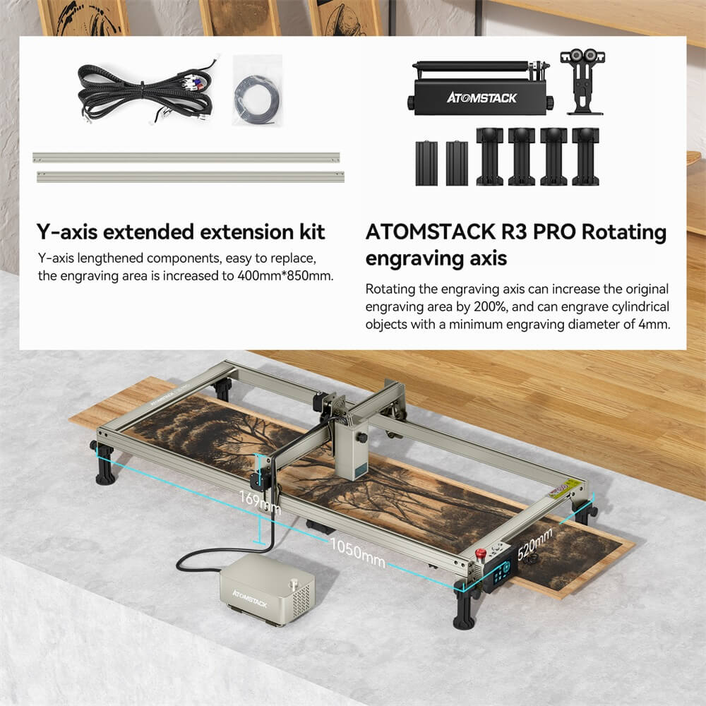 engraving area extension kit compatibility