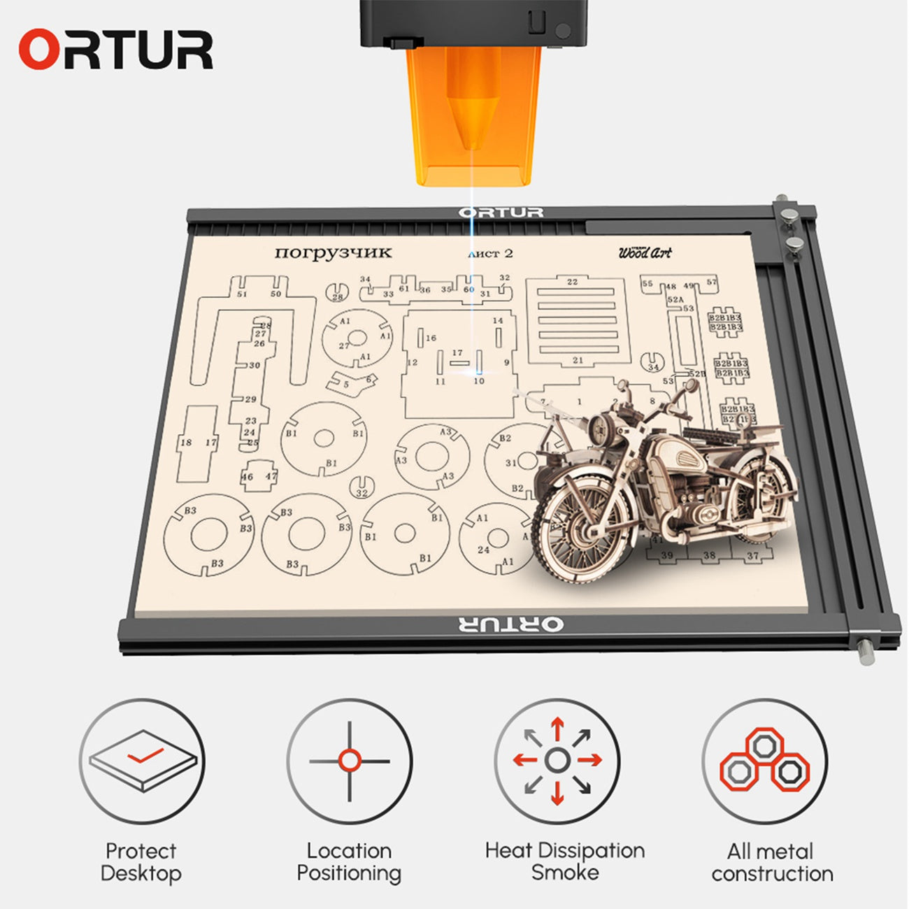 laser cutting honeycomb