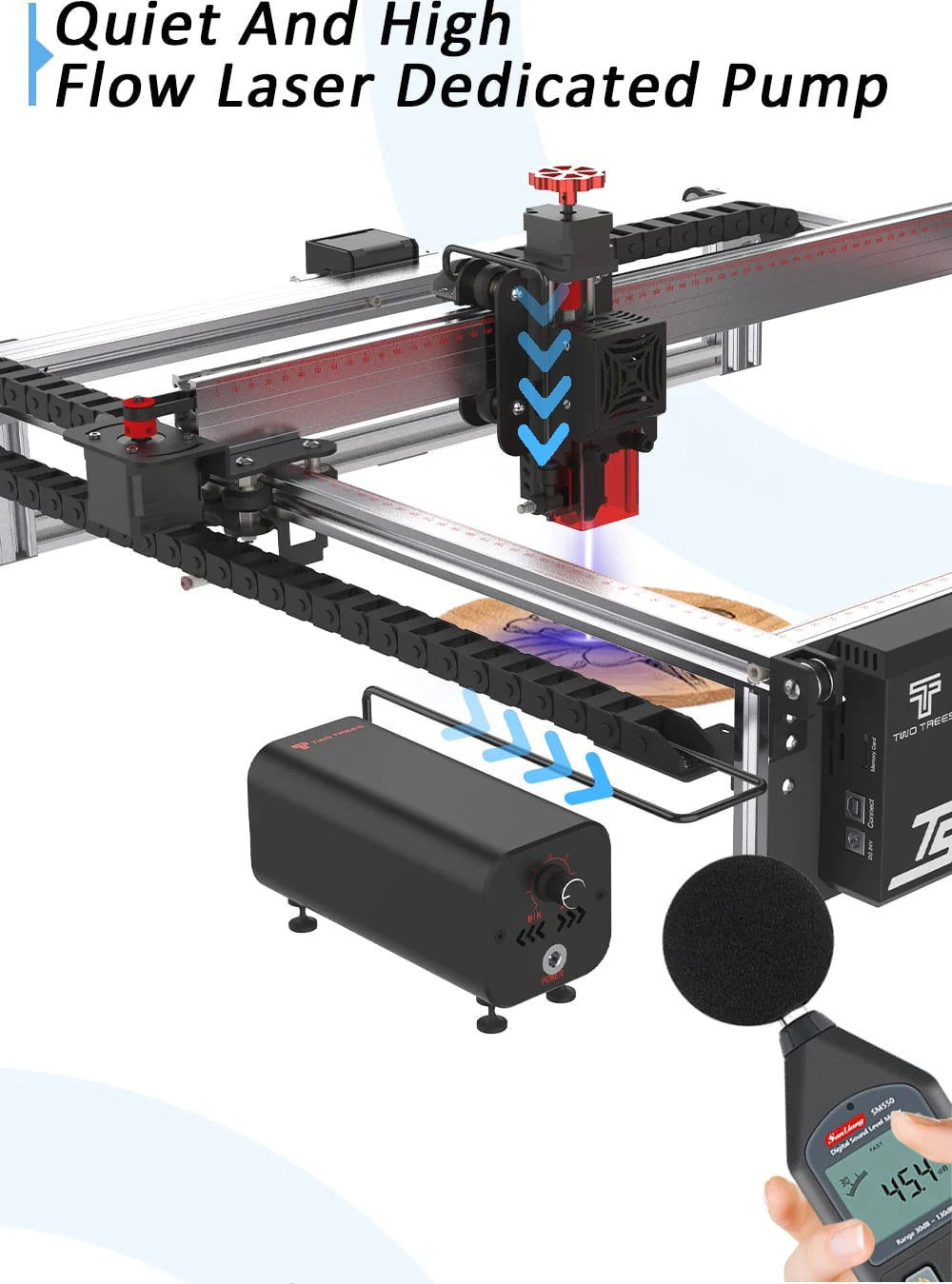 TWO TREE Laser Engraver Air Assist