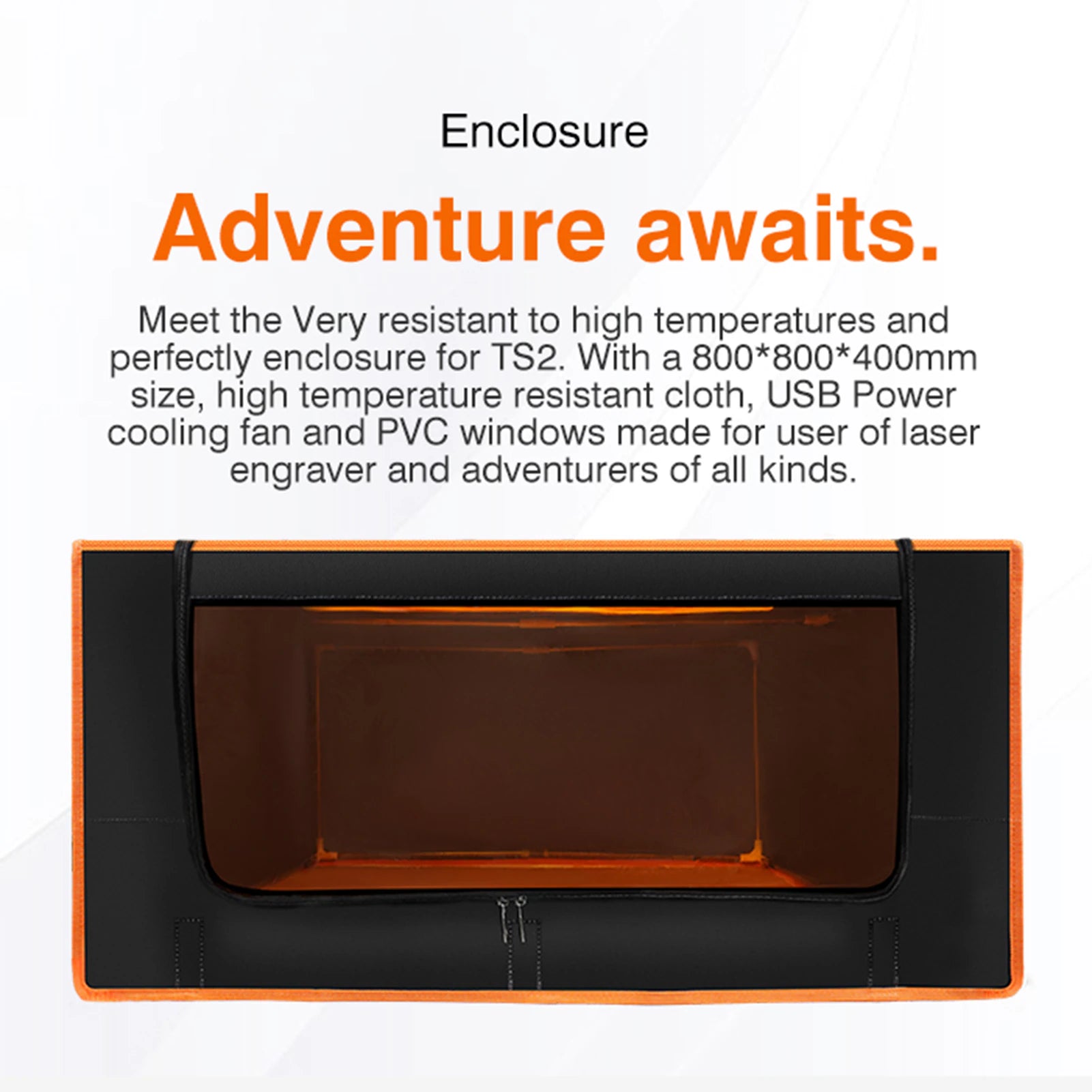 Two Trees TS2 laser engraver enclosure box