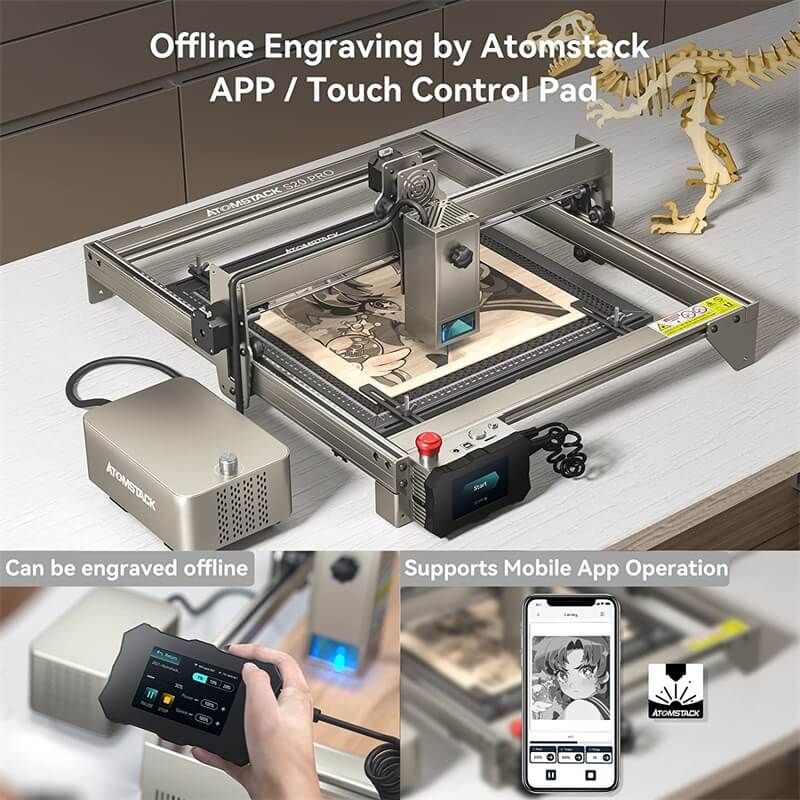 atomstack s20 pro laser engraver