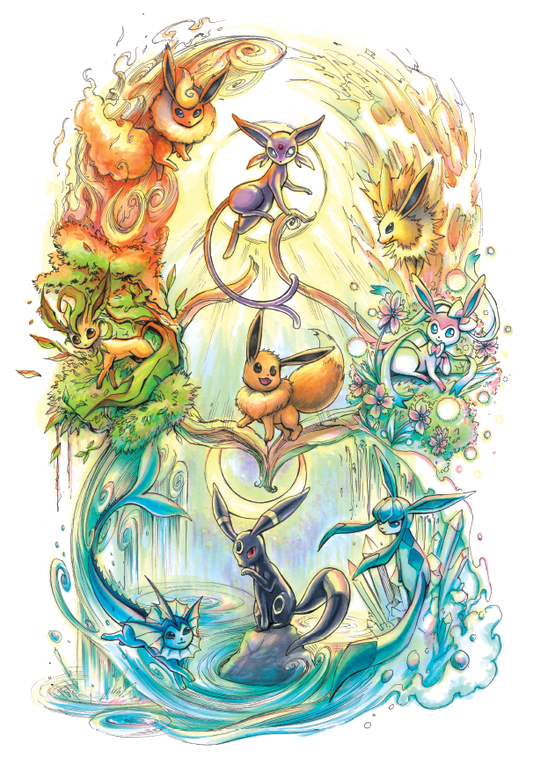Pokemon  151 Pokemon, an art canvas by Rachta Lin - INPRNT