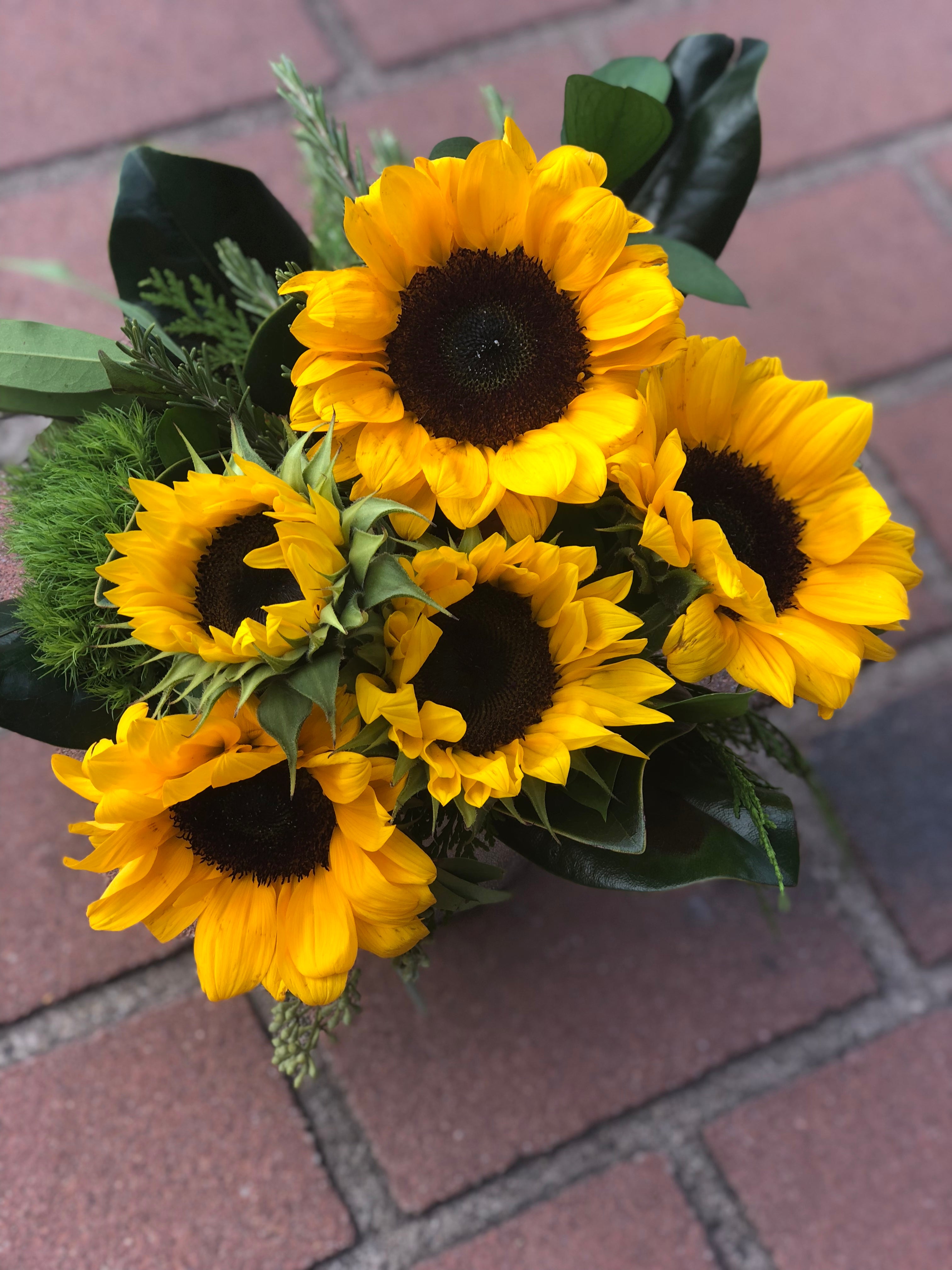 A Classic Bunch- Sunflower Mix – Mar Floral