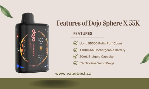 features of dojo sphere x 55k