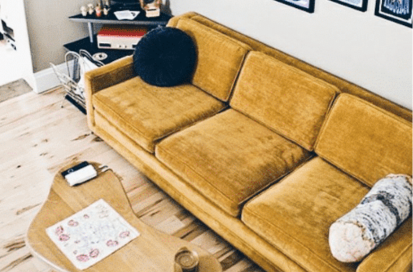 How do I get these water stains out of a faux suede or suede couch