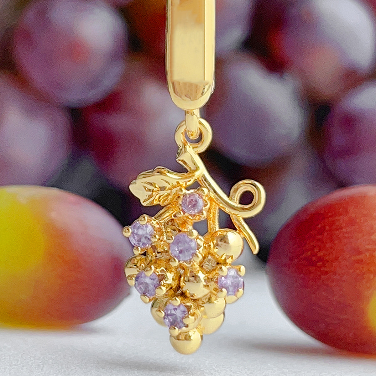 HotShellow's Fruit-Inspired Jewelry-grape