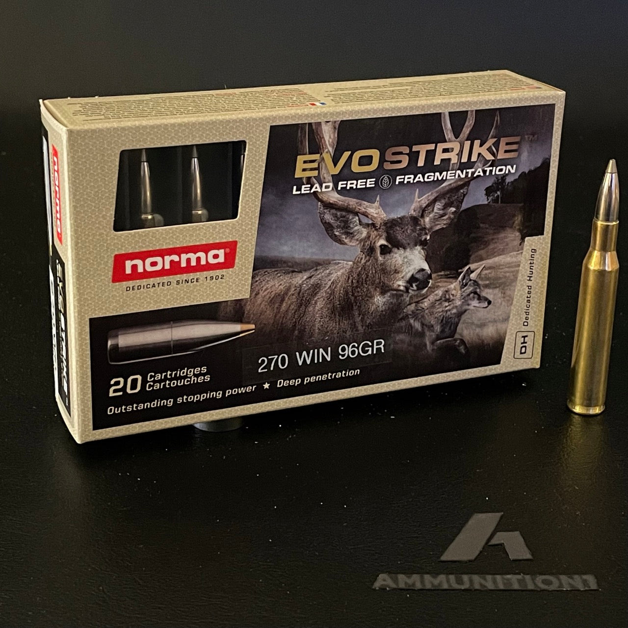 Norma Lead-Free EvoStrike - 30-06 - 139 Gr PTFMJ - 20 Rnd/Bx – Ammunition1