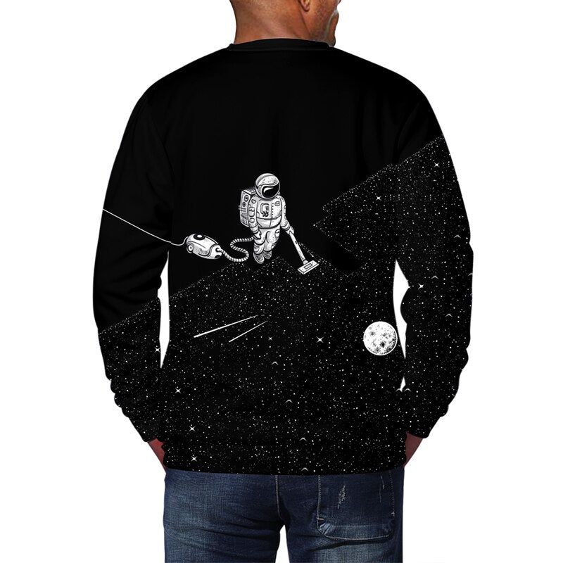 space vacuum sweatshirt