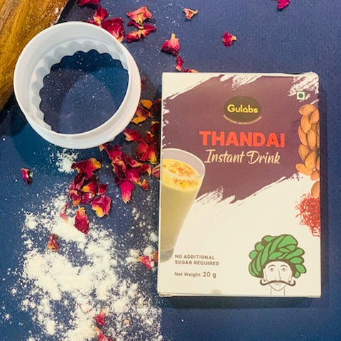 Gulabs 100 % Natural Instant Thandai Masala Powder