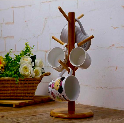 DIY Mug Holder for Your Kitchen Open Shelf - Hydrangea Treehouse