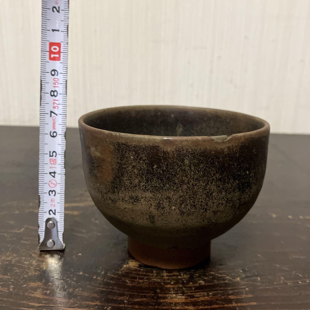 初荷旧家品お茶先生から古唐津茶碗」（桐箱入り）金継ぎ - 工芸品