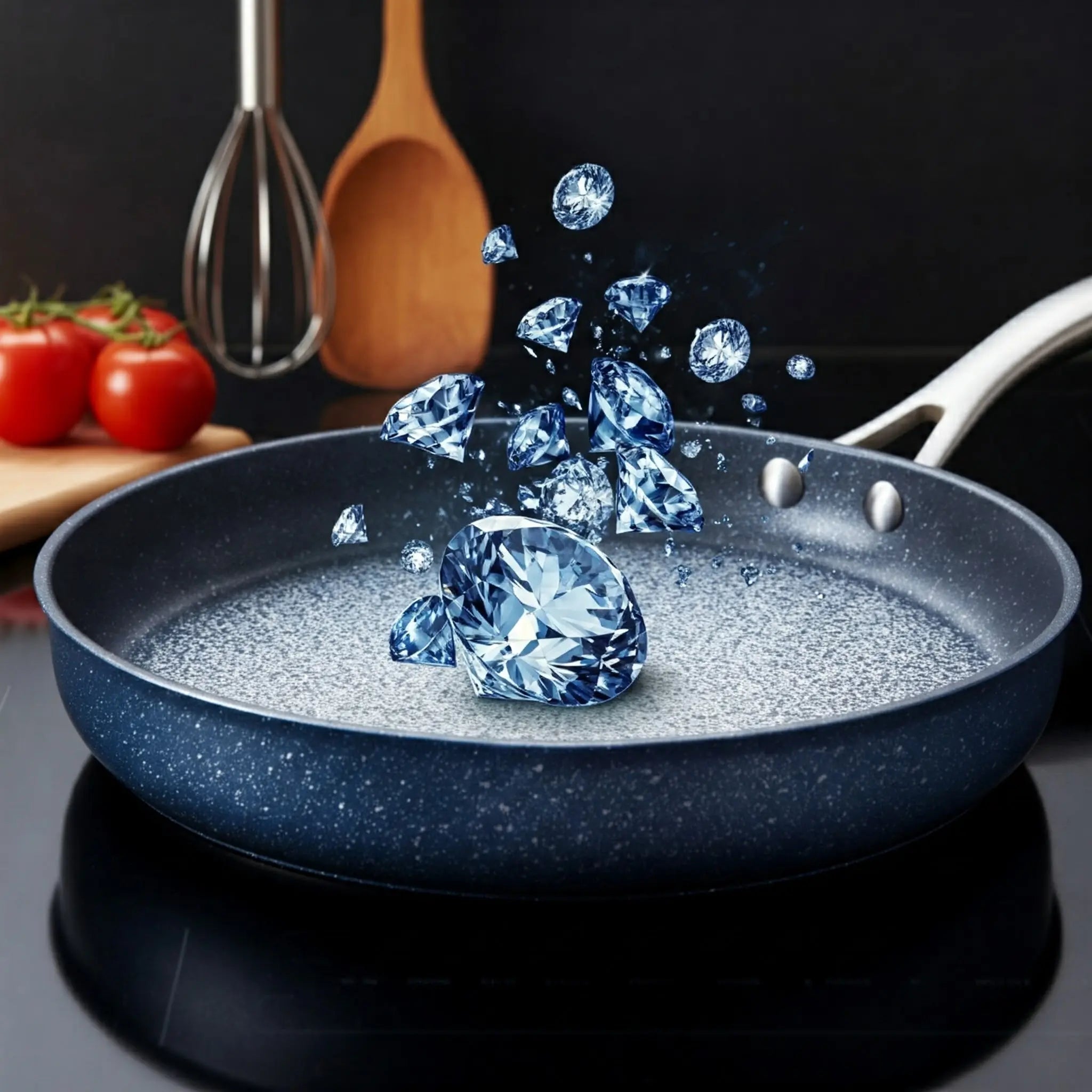 Diamond-Coated-Nonstick-Frying-Pan-Kitchen-Cookware