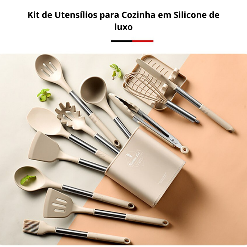 Kit-de-Utensílios-para-Cozinha-em-Silicone-de-luxo