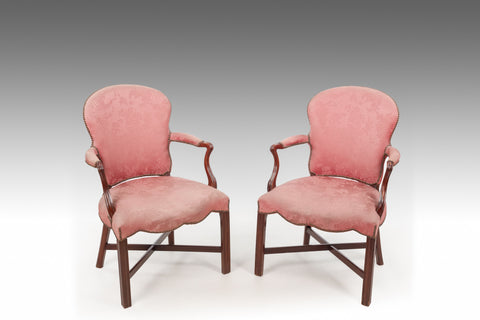 A Pair of English Armchairs - ST524