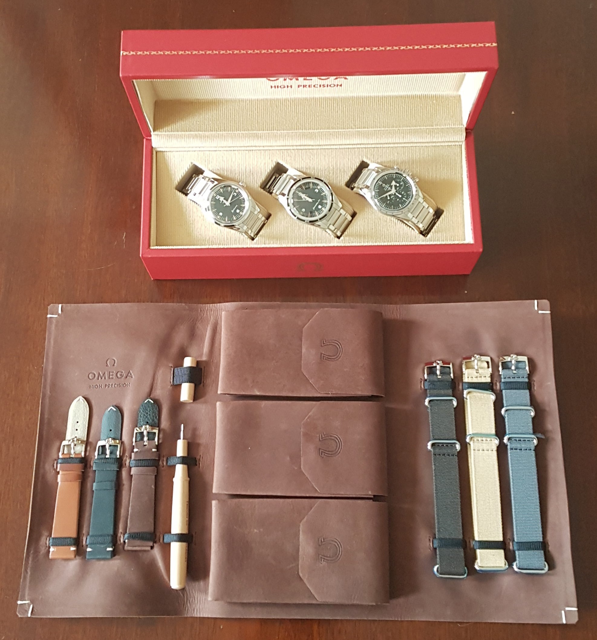 Rare Omega “1957 Trilogy” Set 