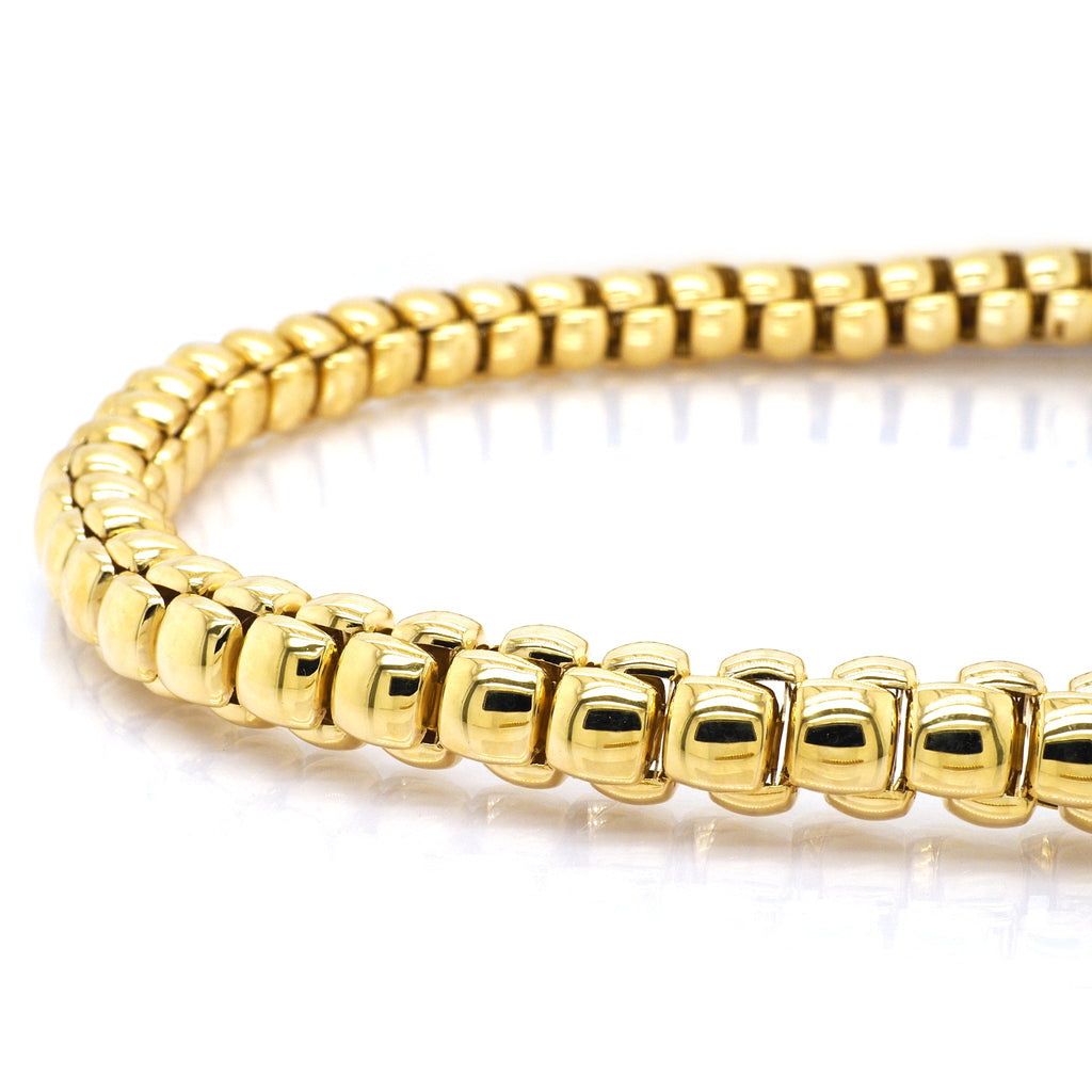 FOPE Flex'it Luna 18ct Yellow Gold Large Link Bracelet