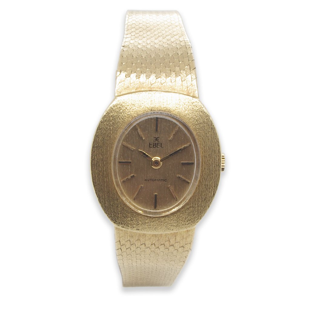 A vintage Ebel 18ct Gold Ladies Automatic Bracelet Watch, c.1970 ...