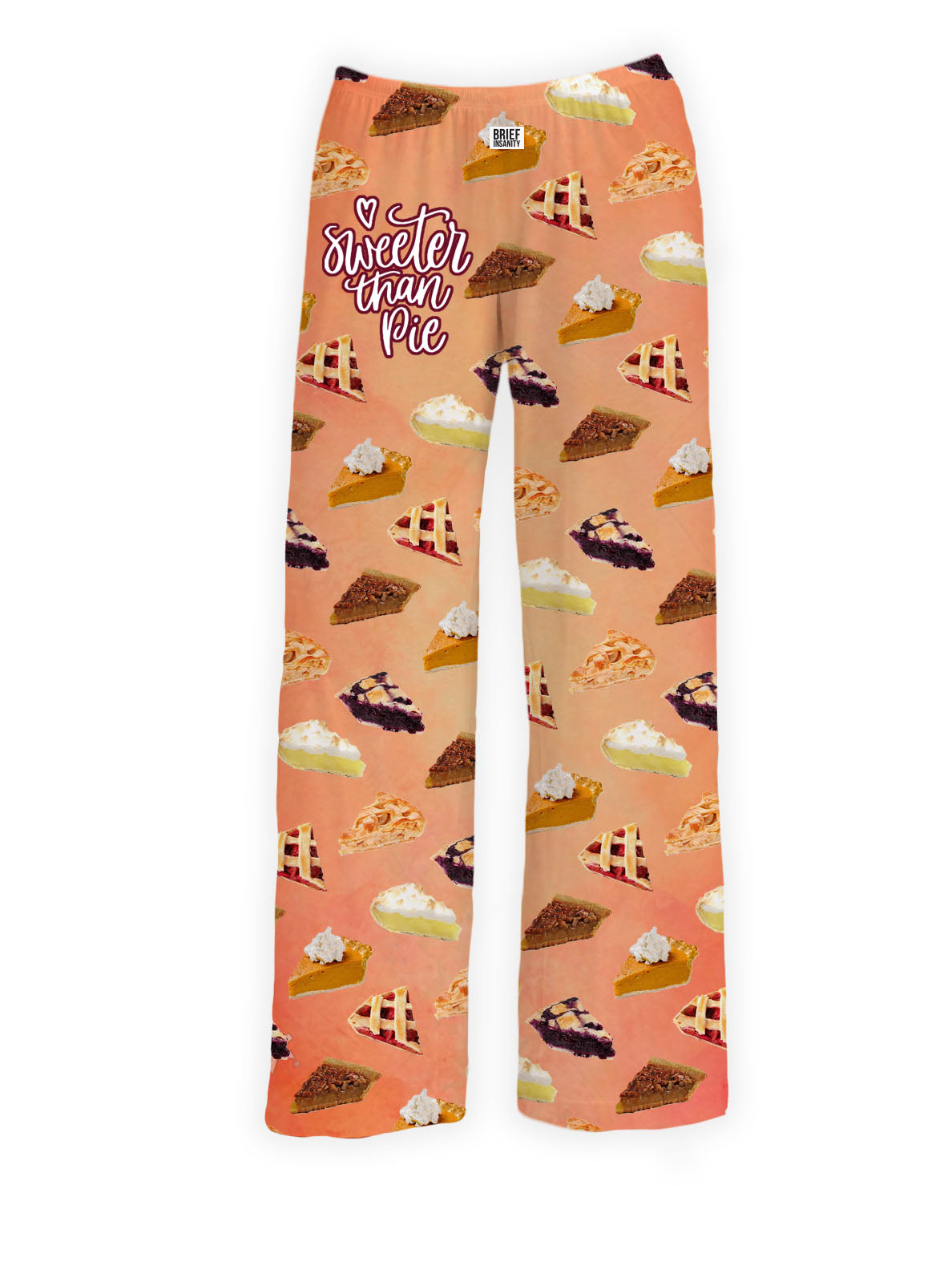 Pizza Pajama Lounge Pants, BRIEF INSANITY