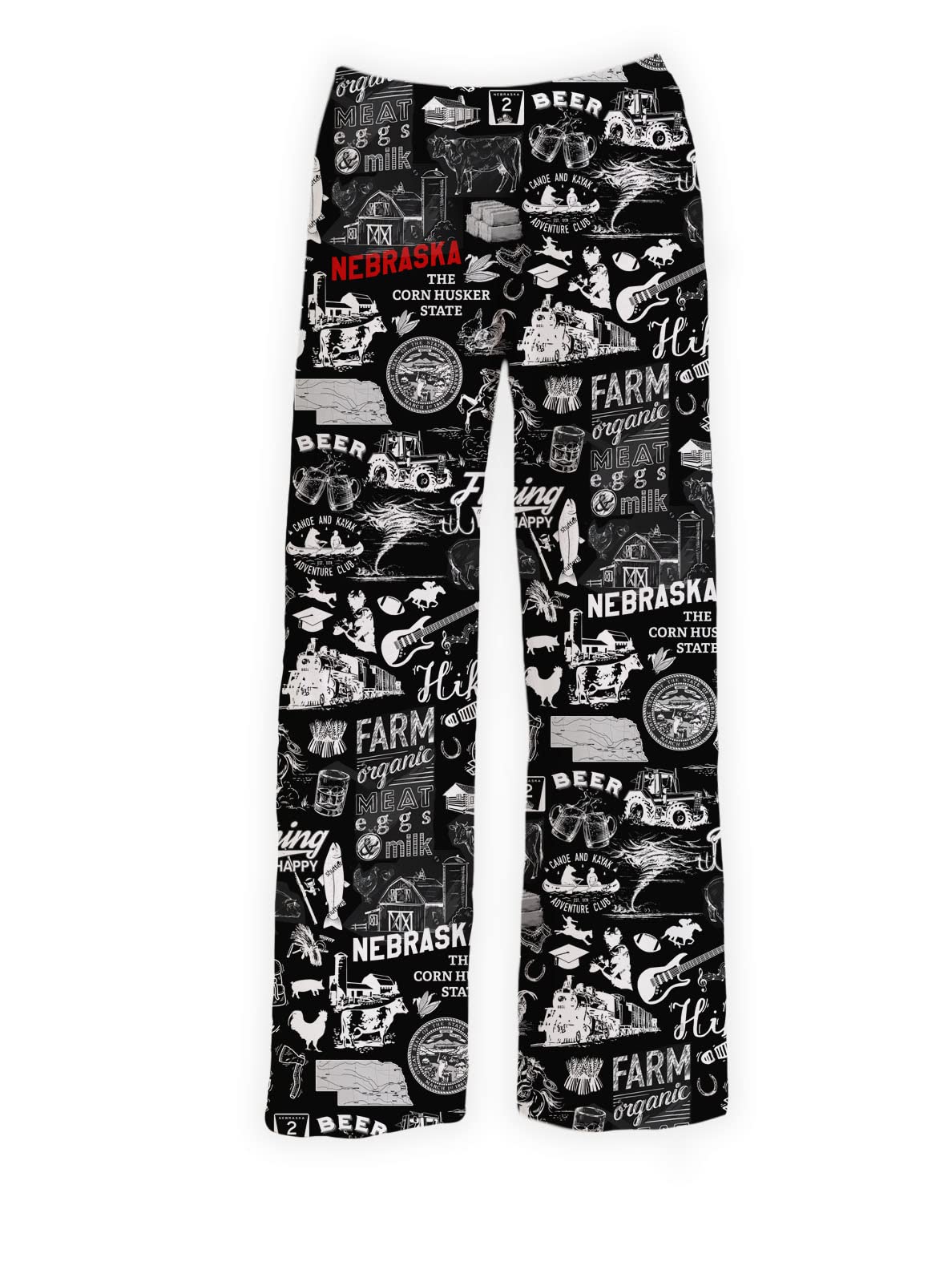 Brief Insanity Kentucky Chalkboard Lounge Pants Medium