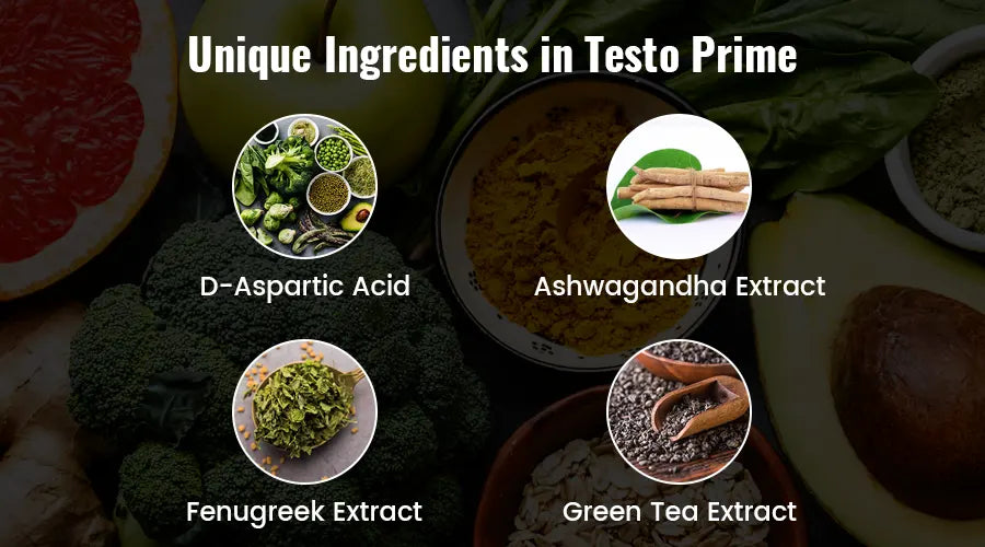 Ingredientes de Testo Prime