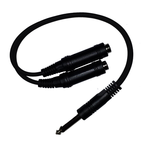 Link Audio Solutions Y Cable Adapter 8y Mono Male To 2x Female Reid Music Limited