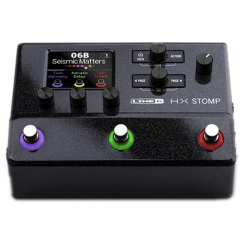 Line 6 HX Stomp Effects Compact Professional Guitar Processor