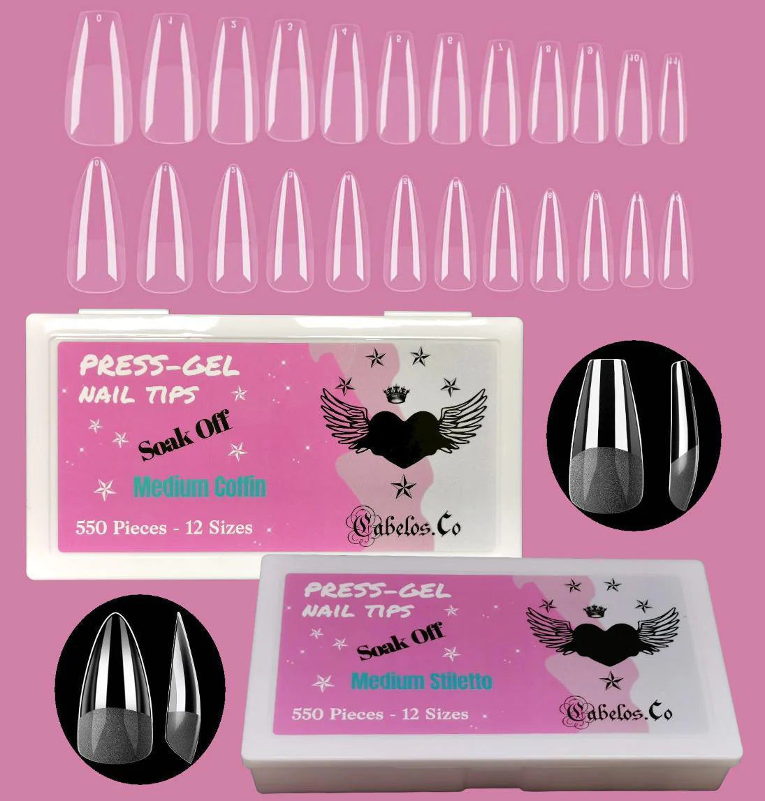 Best Gel Nail Tips Kit Make your own dream nails at home