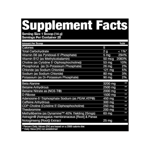 AP Sports Regimen Legacy Series Pre-Workout Nutritionals Protein Superstore