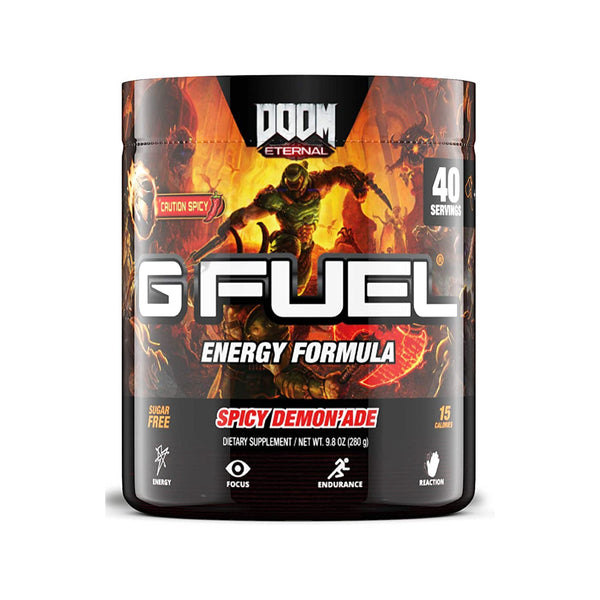 G Fuel Gaming Energy Drink Spicy Demonade Protein Superstore