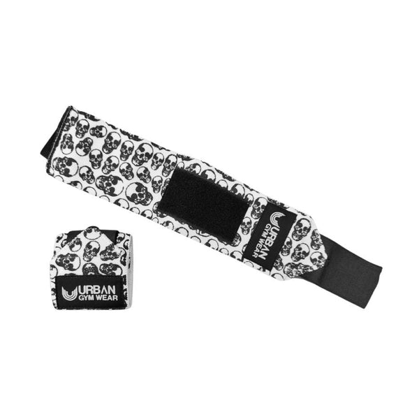 Urban Gym Wear Wrist Wraps Skulls Protein Superstore