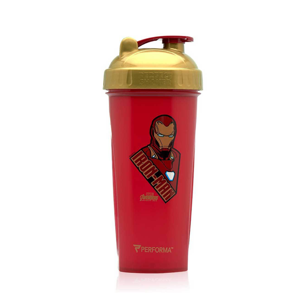 performa marvel iron man avengers infinity war shaker cup protein superstore