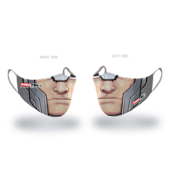 Thor Face Shield Antibacterial ZnO coating - PM0.3 Filtration - Liquid Repellent Face Shield Protein Superstore