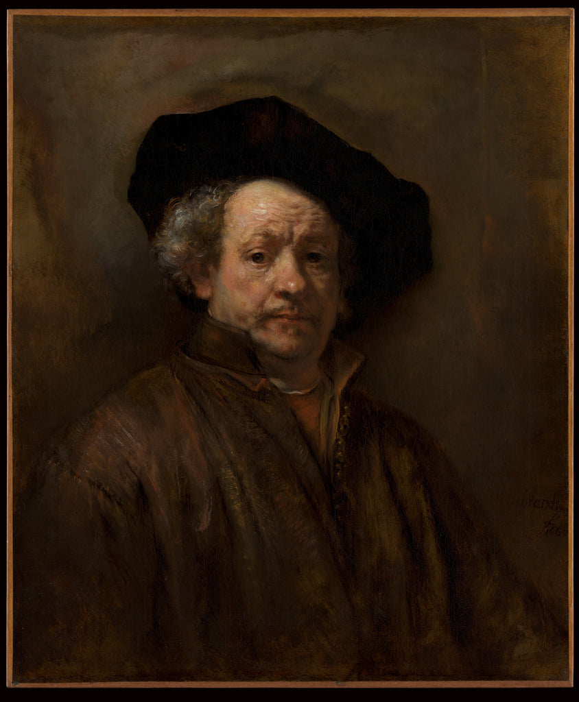 Rembrandt self portrait