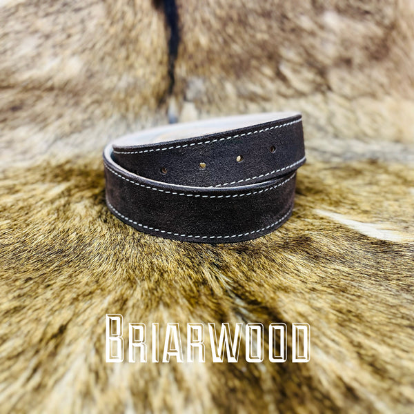 BRIARWOOD - SINGLE STITCH BELT – Remuda Leather Co.