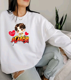Xavi, La Diabla Unisex Sweatshirt - CapitolCityDesignz
